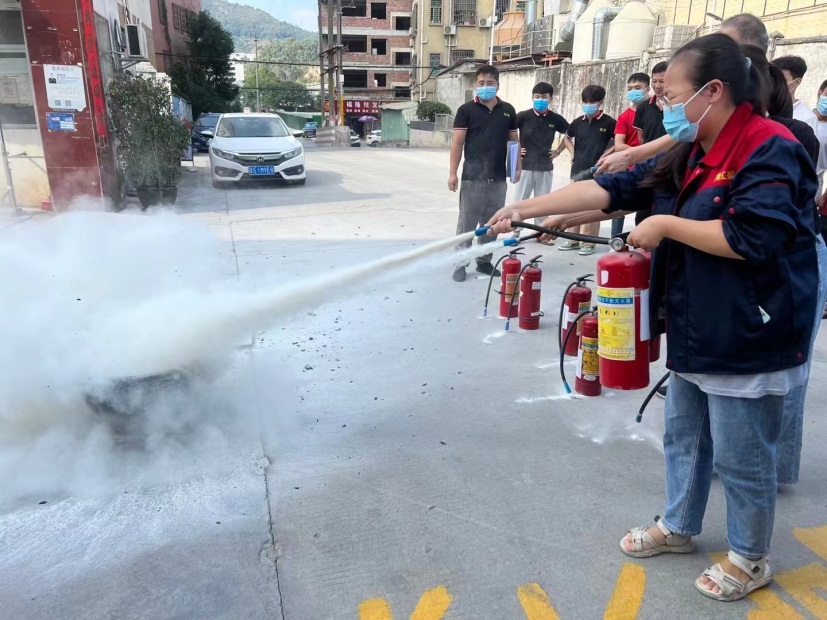 Autumn fire training and fire drill activities